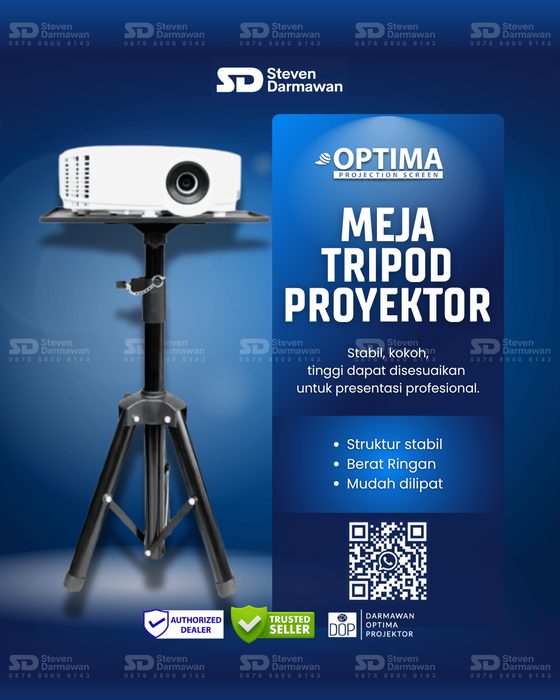 Brosur Optima Meja Tripod Proyektor
