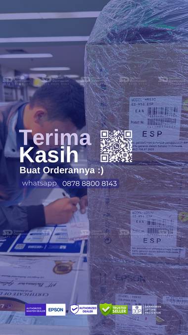 Dokumentasi serah terima pesanan ke pelanggan 20